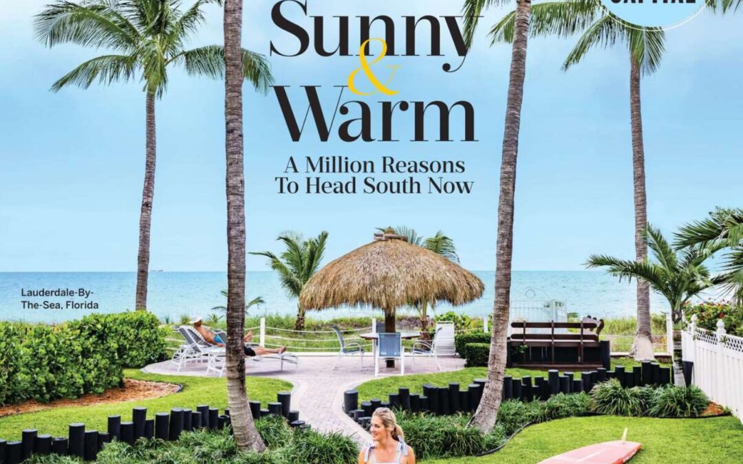 Lauderdale-By-The-Sea Featured on Cover of Southern Living Magazine, Six-page Feature Valued at $2 Million